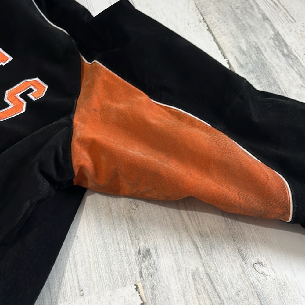NFL Super Rare Bengals Suede/Leather Jacket Size Large - Picture 11 of 12